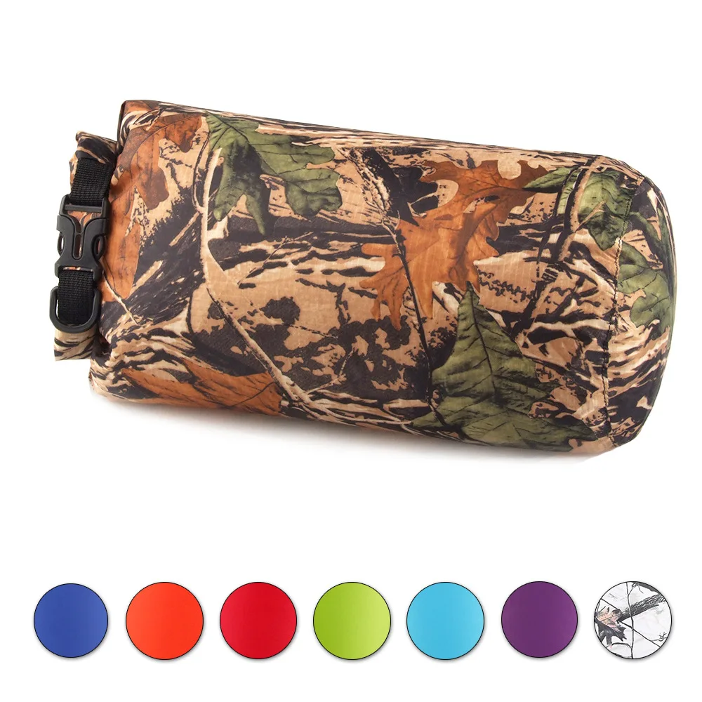 

Outdoor moisture-proof drying bag upstream rafting waterproof bag simple roll folding glue storage bag compression bag 8L