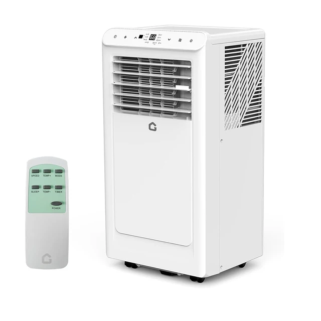 8000 BTU Portable Air Conditioners, 3-In-1 Portable AC Units for Rooms with Dehumidifier, Quiet Room Up to 350 Sq.Ft.Timer 1