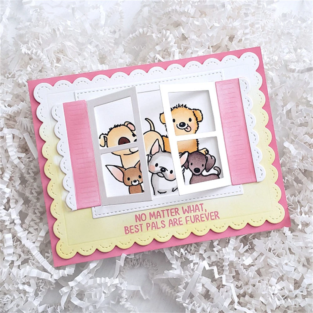 DzIxY Ensemble De Tampons Transparents En Forme De Fleur Et