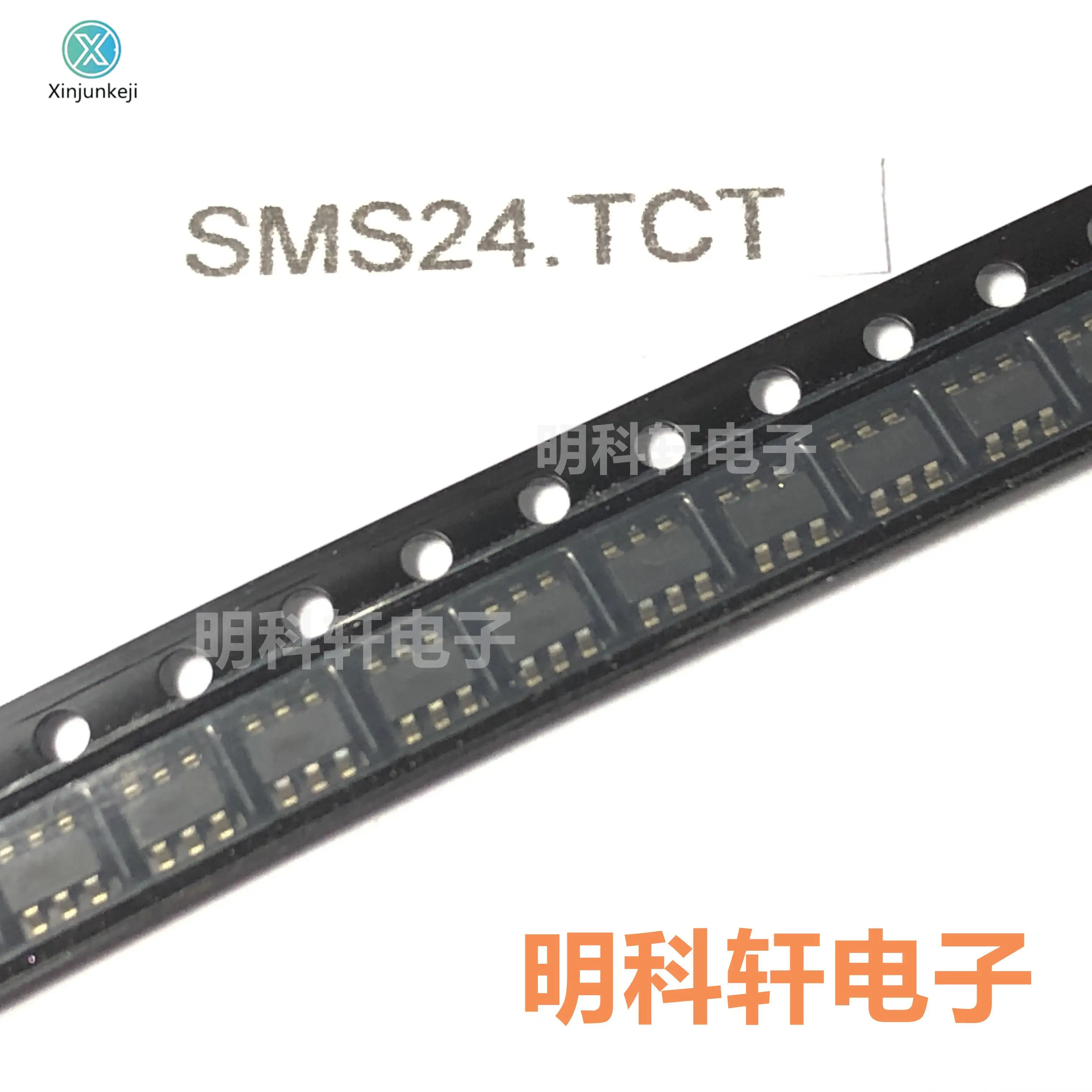 

30pcs orginal new SMS24.TCT SOT23-6 ESD protection tube