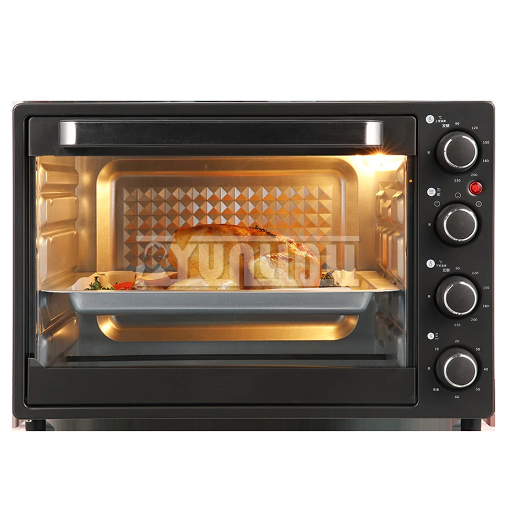 40L Electric Oven Multifunctional Large Capacity Electric Oven Household Four Layer Breakfast Machine
