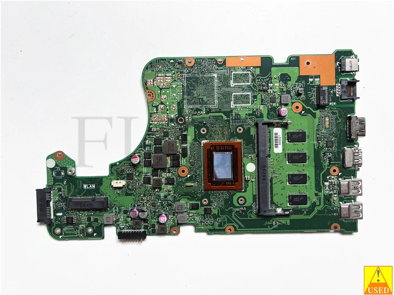 

USED laptop motherboard FOR ASUS X555DA X555DG A10-8700P Fully tested and works perfectly