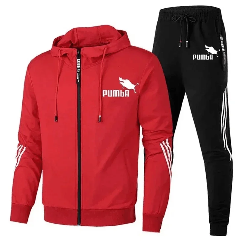 Men's Zipper Jacket and Pants, Winter Jacket, Casual Sportswear, Sportswear, Sportswear Set, Men's Wear, Brand 5