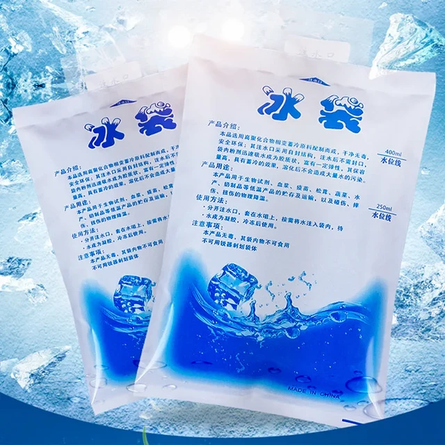 1 reusable gel ice pack insulated dry cold ice pack gel cooling