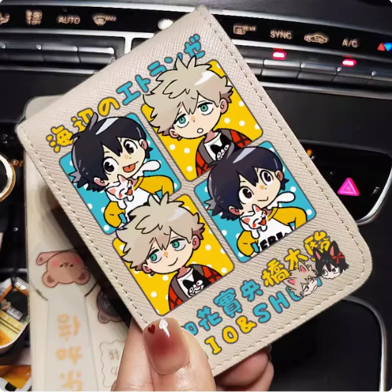 Stranger by the Shore Anime Fashion Wallet PU Purse Card Cash Holder Bag Cosplay Gift B1642