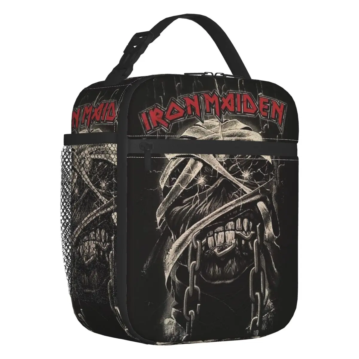 Heavy metal lunch bag women cooler thermal insulated lunch boxes children school lunch bag cooler bag