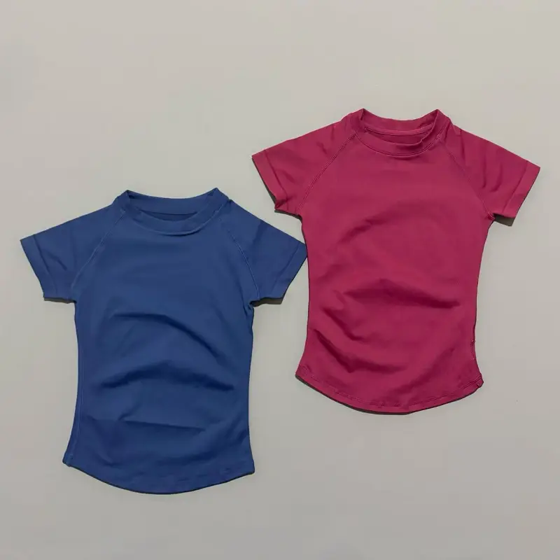 HISTELLO Sport Short Sleeve Top Seamless Yoga Leotard Clothing Women Running Sports T Shirt Workout Shirts Fitness Sports Vest - Image 5