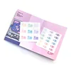 60/90/180 Sheets Transparent PET Waterproof Sticky Note Pads Notepads Posits for School Stationery Office Supplies 6