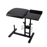 Banc de travail pour tatouage, présentoir, bras de coussin d'épissure perfectionné et pliable 1