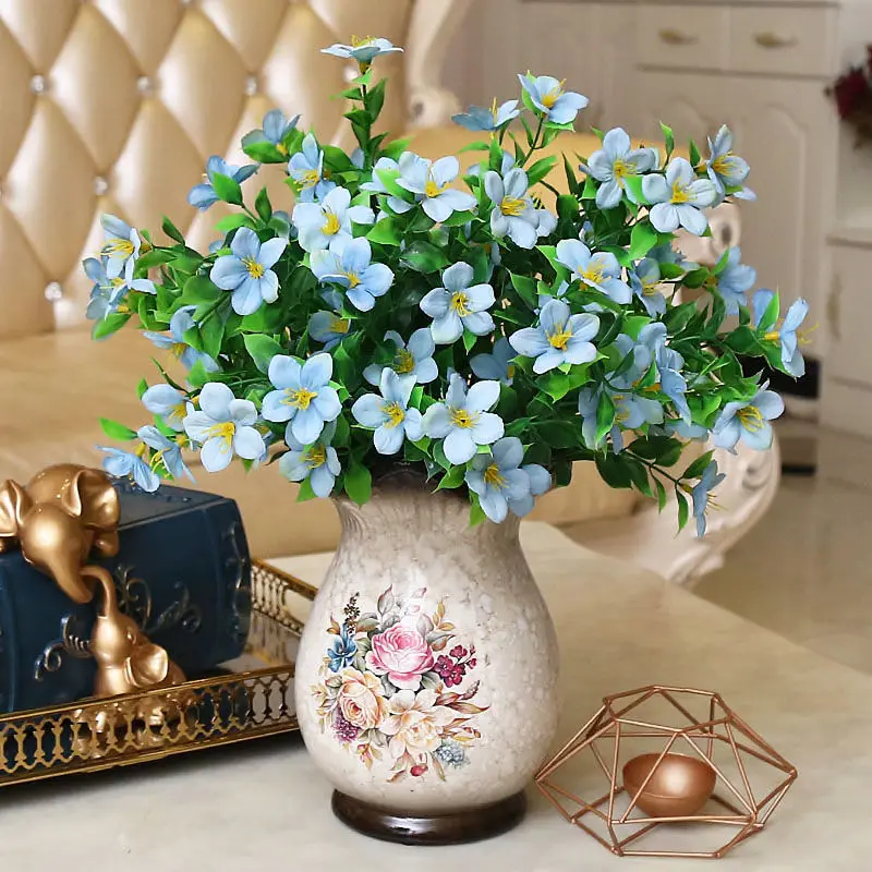 

Home Accessories Simulation Flower Room Table Decoration Silk Flower Table Orchid Potted Flower Arrangement artificial flowers