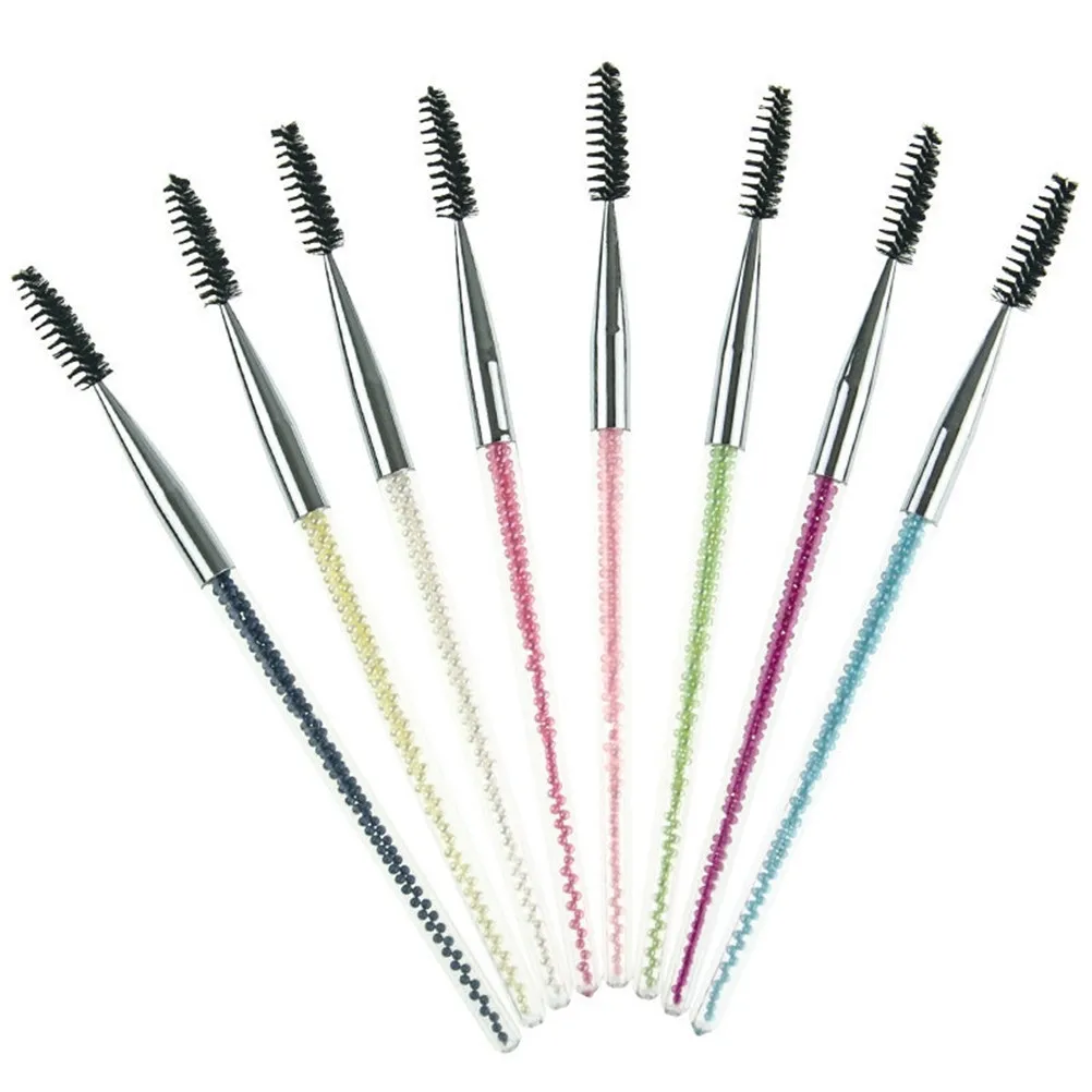 3Pcs 속눈썹 브러쉬 프리미엄 소재 휴대용 경량 미니 사이즈 편안한 핸들 메이크업 속눈썹 빗 눈썹 빗