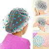 Shower Caps Bathing Waterproof Adult Hair Drying Caps Dustproof Plastic Head Covers for Women Hair Salon Elastic Shower Cap 1