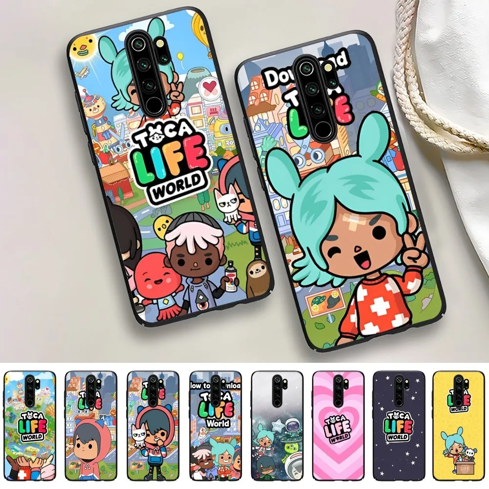 Toca Boca Toca Life World Custodia Per Telefono Per Redmi 5 6 7 8 9 10 Plus Pro 6 7 8 9 A Go K20 K30 K40 Pro Plus F3 Fundas
