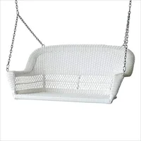 W00206S-B Resin Wicker, White 1