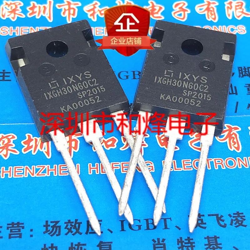 

5 шт.-10 шт. IXGH30N60C2 TO-247 600 в 30A Новый и оригинальный на складе