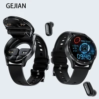 GEJIAN X7 Headset Smart Watch TWS Two In One Wireless Bluetooth Dual Headset Call Health Blood Pressure Sport Music Smartwatch 2