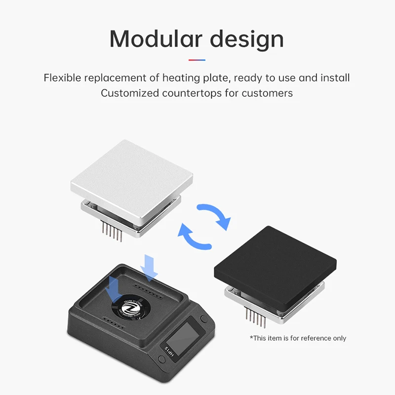 ALIENTEK HP15 Hot Plate Preheater MINI Heating Plate PD Digital Constant Temperature 350℃ Repair Intelligent  Heating Tool 6