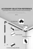 Modern Magnetic Track Lights Embedded LED Spotlight Downlight Living Room Without Main Light Lighting Grille Lamp Series AC220V 2