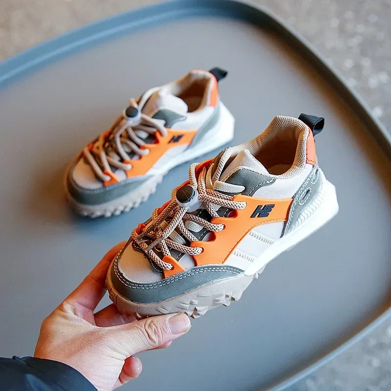 Kids Sports Shoes Fashion Band Sneakers Size 21-36 for Boys Girls