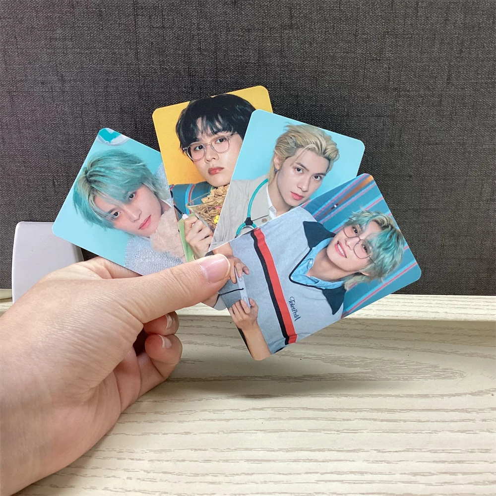 10pcs/set Kpop Boy Group KUN yangyang Photo Small Card LOMO Card HD Printing Boys Girls Daily Supplies XIAOJUN hendery Fans Gift