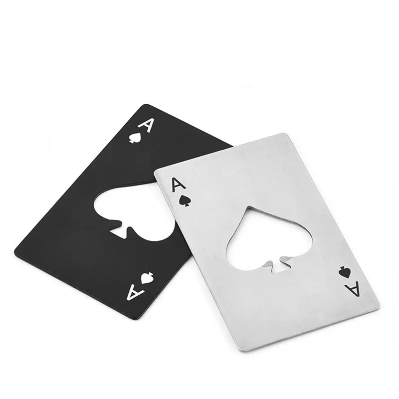 20Pcs Multifunction Multipurpose Pocket Tool Multi Opener Card Beer Kit Spade Poker Gear Bottle Gadget Multitool Wallet