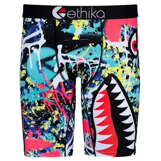 Men's Underwear Sexy Print Boxer Cueca Man Lingerie Men Panties Boxershorts Boxerbriefs Boxers Briefs Shorts Plus Size 6