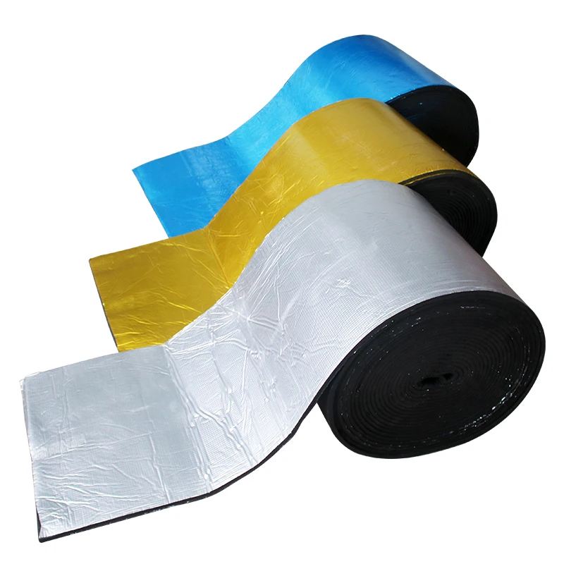 50cmx200cm 5/10mm Car Acoustic Thermal Sound Deadener Mat Sound Proof Wall Panels Auto Deadening Noise Insulation Mats for Cars