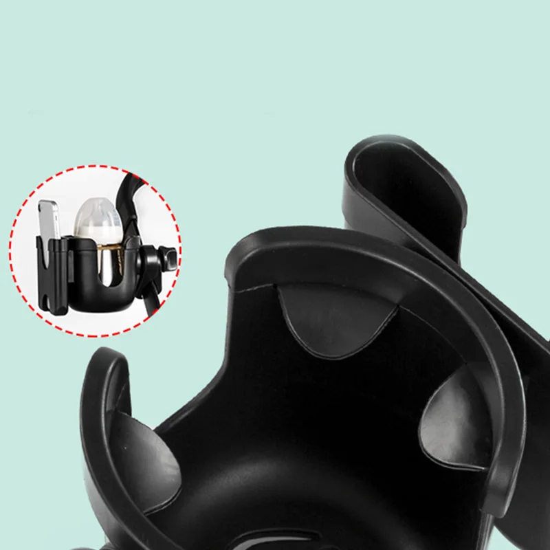 Baby Stroller Cup Holder Phone Support Universal Baby Bottles Holder For Prams Pushchair Outing Travel Babi Stroller Accessories