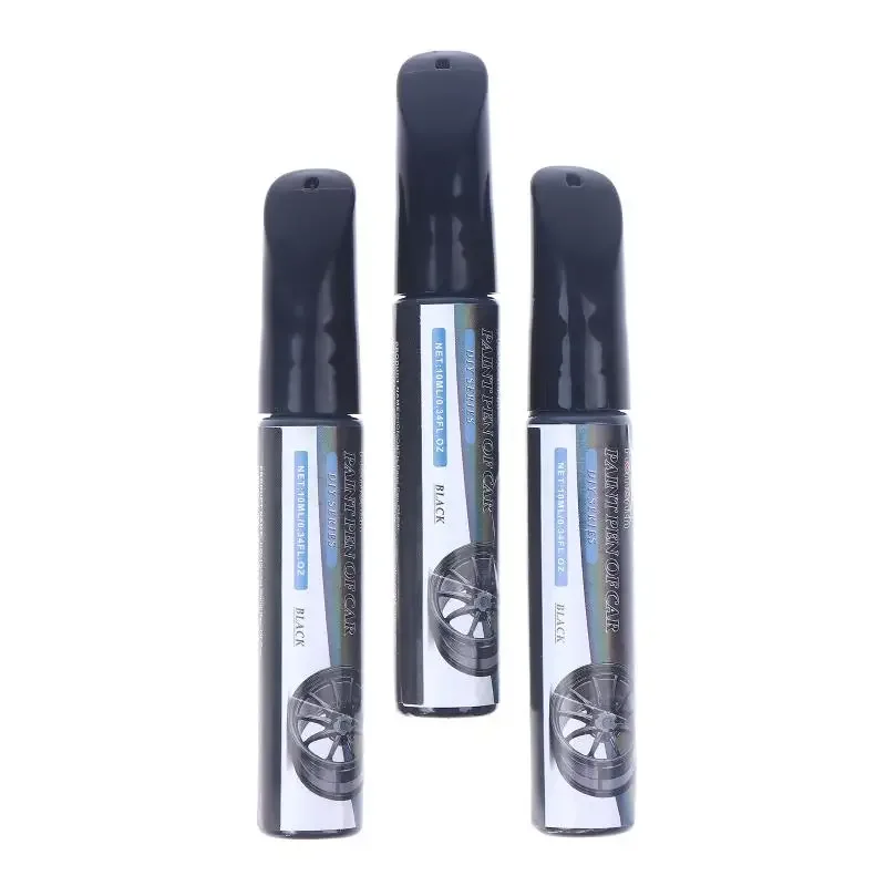 3 adet/paket siyah araba tekerleği çizik onarım kalemi oto boya çizik temizleyici kir temizleme rötuş kalemi araç tekerlekleri için