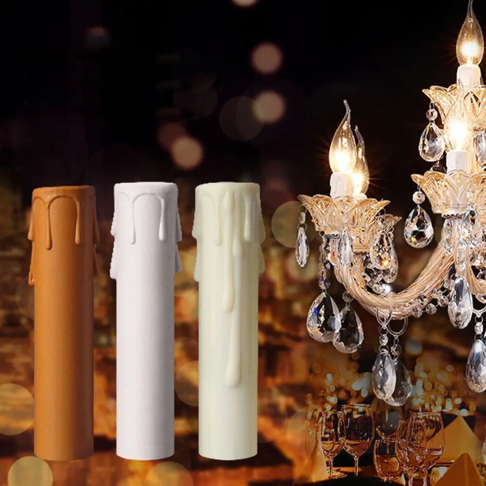 10pcs Light Tube Plastic Candle Lamp Holder Bulb Base Candle Lamp Base Sleeve Bulb lamp holder,lamp bulb holder,lamp base