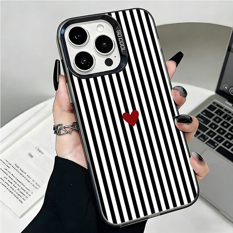 Chic Love Heart Design Phone Case - Cute and Stylish Protection Cover