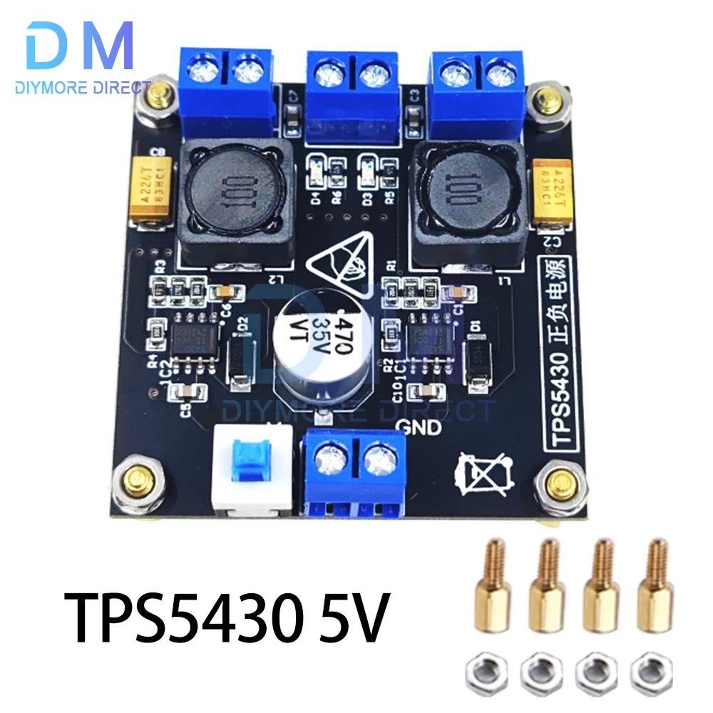 TPS5430 Modulo Di Alimentazione Doppio Negativo Positivo 12V 15V Uscita - Foto 6
