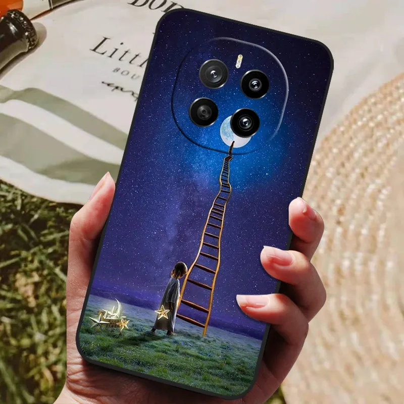 Luxury Painted Silicone Phone Case - Protective Back Cover