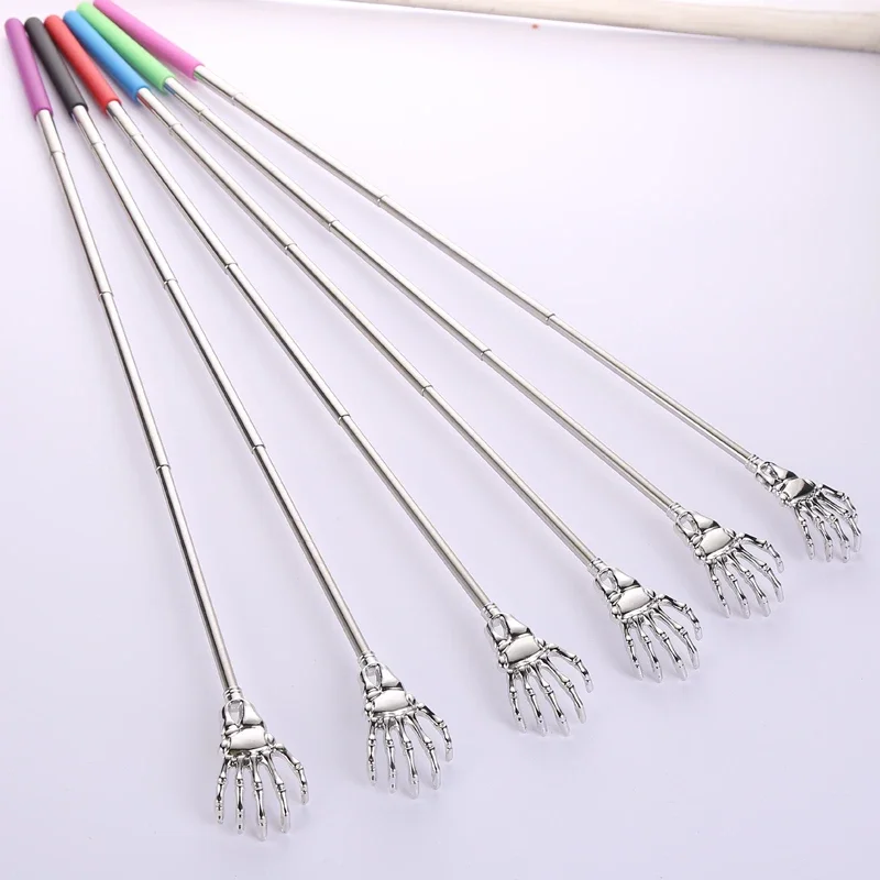 Scratching Massager Ghost Hand Stainless Steel Telescopic Scratching Scratcher