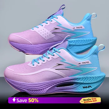 Scarpe da corsa sportive da uomo Casual Marathon Traspiranti Leggere da donna Comode scarpe da ginnastica da passeggio atletiche antiscivolo all'aperto 1