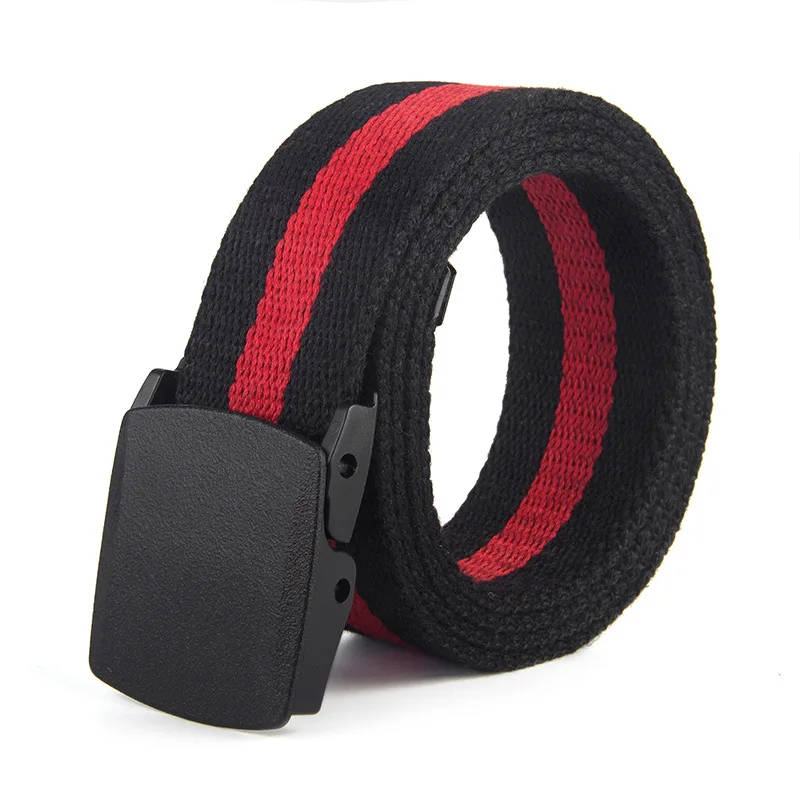 Canvas Belt Canvas Belts Mens Belt Waist Belt Canvas Belt Men Women Waist Belt Fashion Plastic Buckle Casual Cowboy 3.8cm Belts Ceinture for Jean Designer Mens