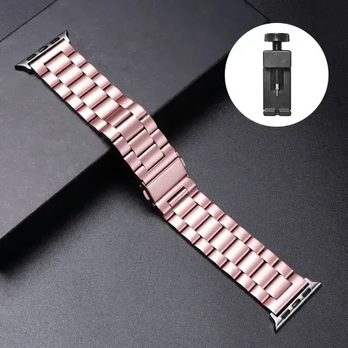 ตัวเลือกสินค้า สายสแตนเลส Apple Watch คุณภาพสูง รองรับหลายรุ่น