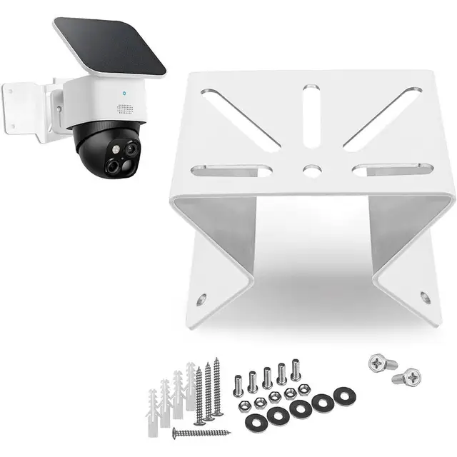 Support d'angle mural pour caméra de sécurité, support de montage universel pour plafond/mur pour vidéosurveillance IP 1