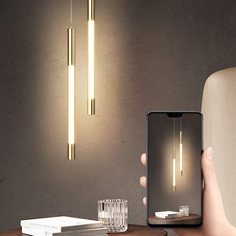Lampadario A Sfera In Vetro E Ottone – LED Nordic Moderno Per Soggiorno, Camera Da Letto, Ingresso – 16x36 Cm - 2
