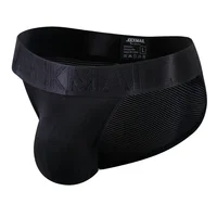 Sous-vêtements Sexy pour hommes, slips en maille de Nylon, slips à séchage rapide pour hommes, Slip de Bikini, Tanga pour hommes, slips en Nylon SPANDEX 4
