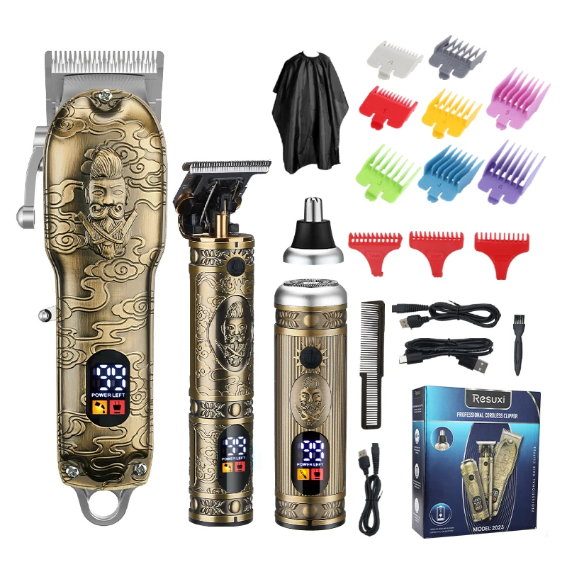 Professional Hair Clippers Men Cordless