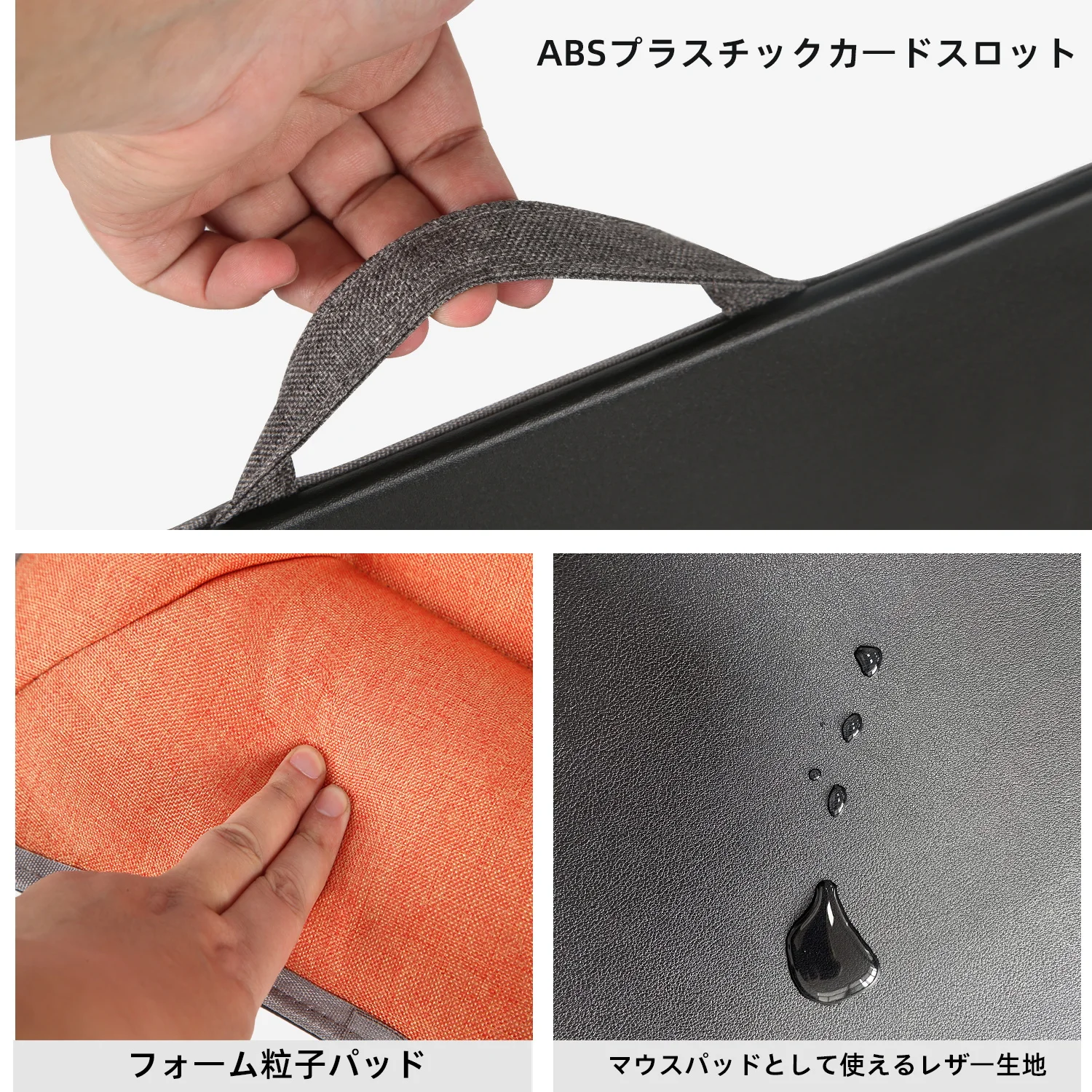 MUMUCC Multifunctional Portable Car Laptop Table,Large Particles Pillow Desk in Bed,Small Computer Desk,Gaming Mouse Pad