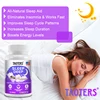 Extra Strength Melatonin - Sleep supplement with herbal ingredients to help relieve stress and improve sleep quality.