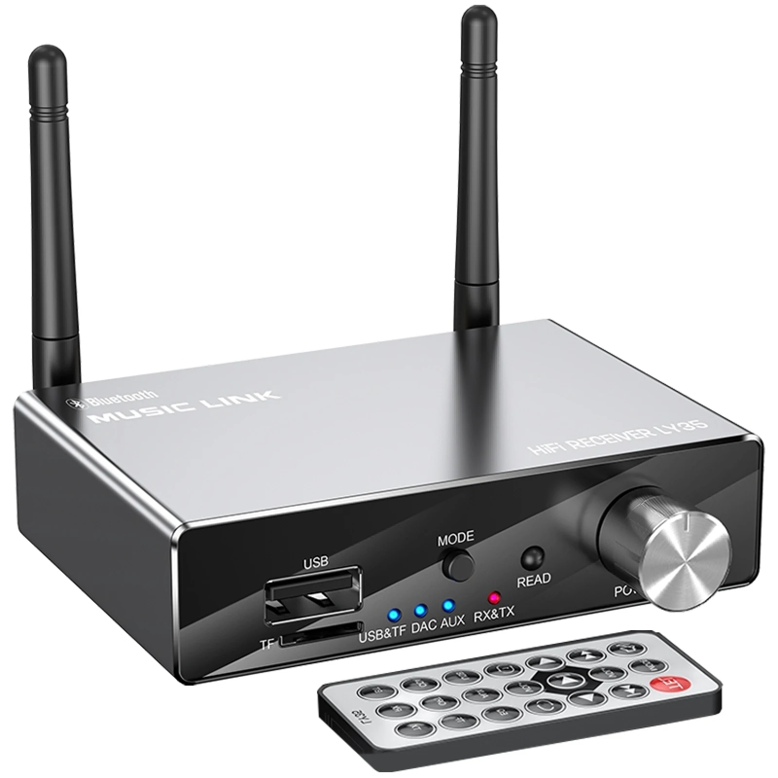 LY35OpticalFiberCoaxialDigitaltoAnalog6in1BluetoothReceiver