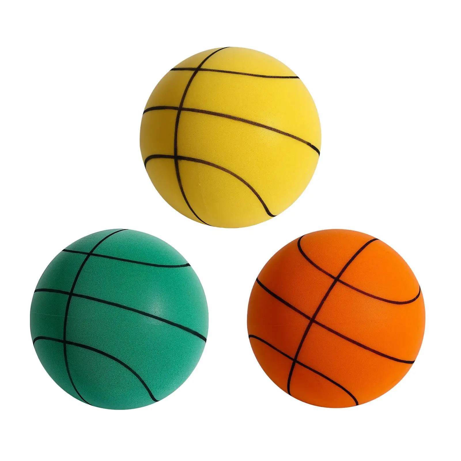

Silent Ball Toy Outdoor Indoor Activities 24cm Diameter Kids Toys Ball for New Year Christmas Halloween Festivals Children’S Day