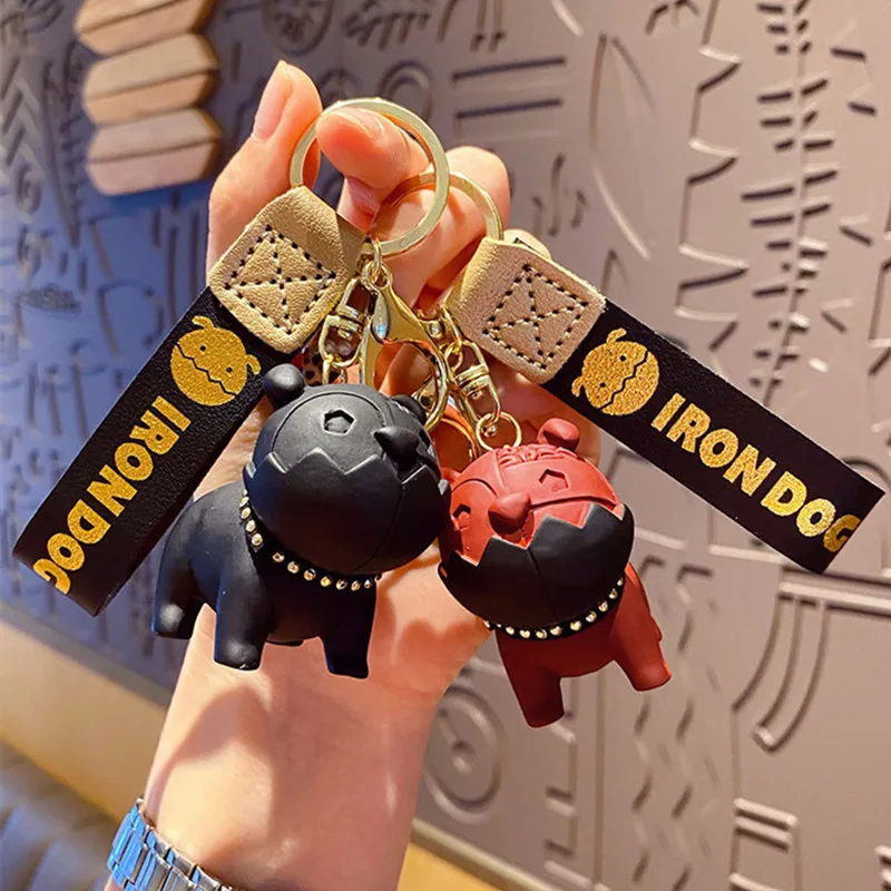 Fashion Cigar French Bull Dog Key Chain PVC Keychain Strap Pendant For  Women Bag Car Keyring Accessories Keys Holder Organizer - AliExpress