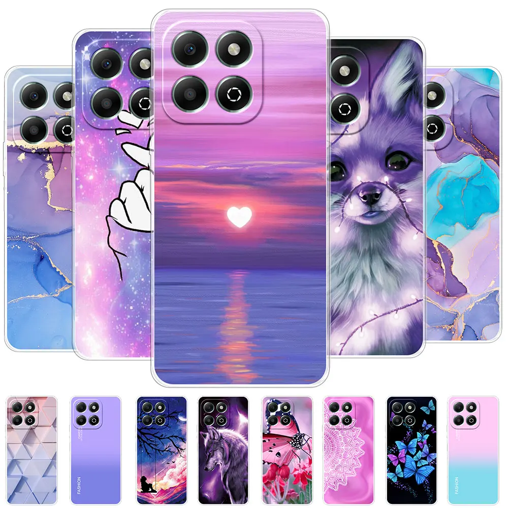Shockproof Clear Soft Silicone Phone Case - Fashion Bumper