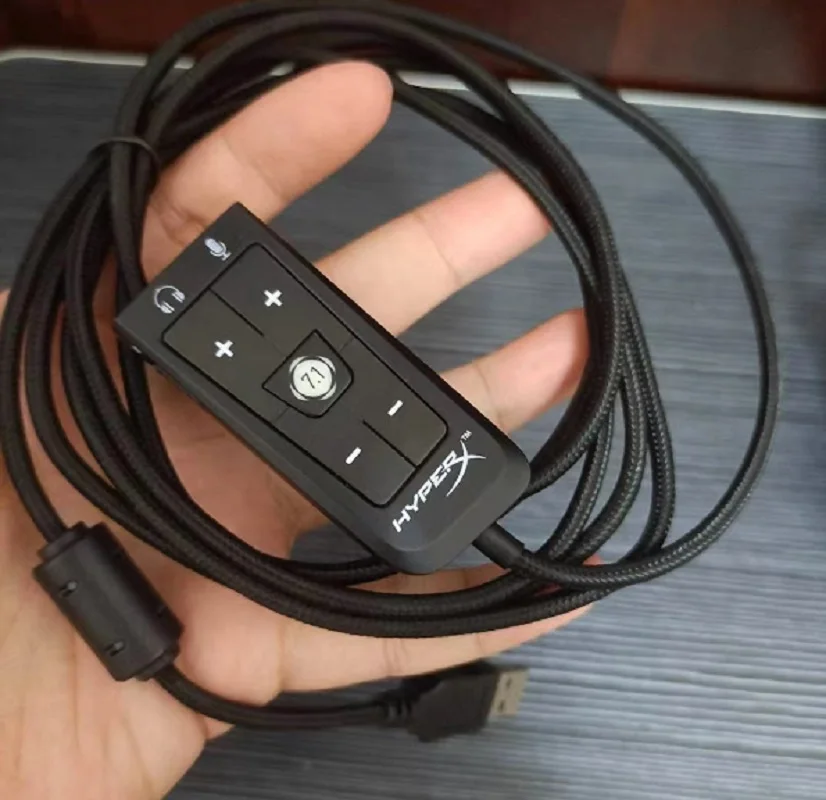 KingStone HyperX Could II Alpha S Revolver 7.1 Sound Audio card Headphones