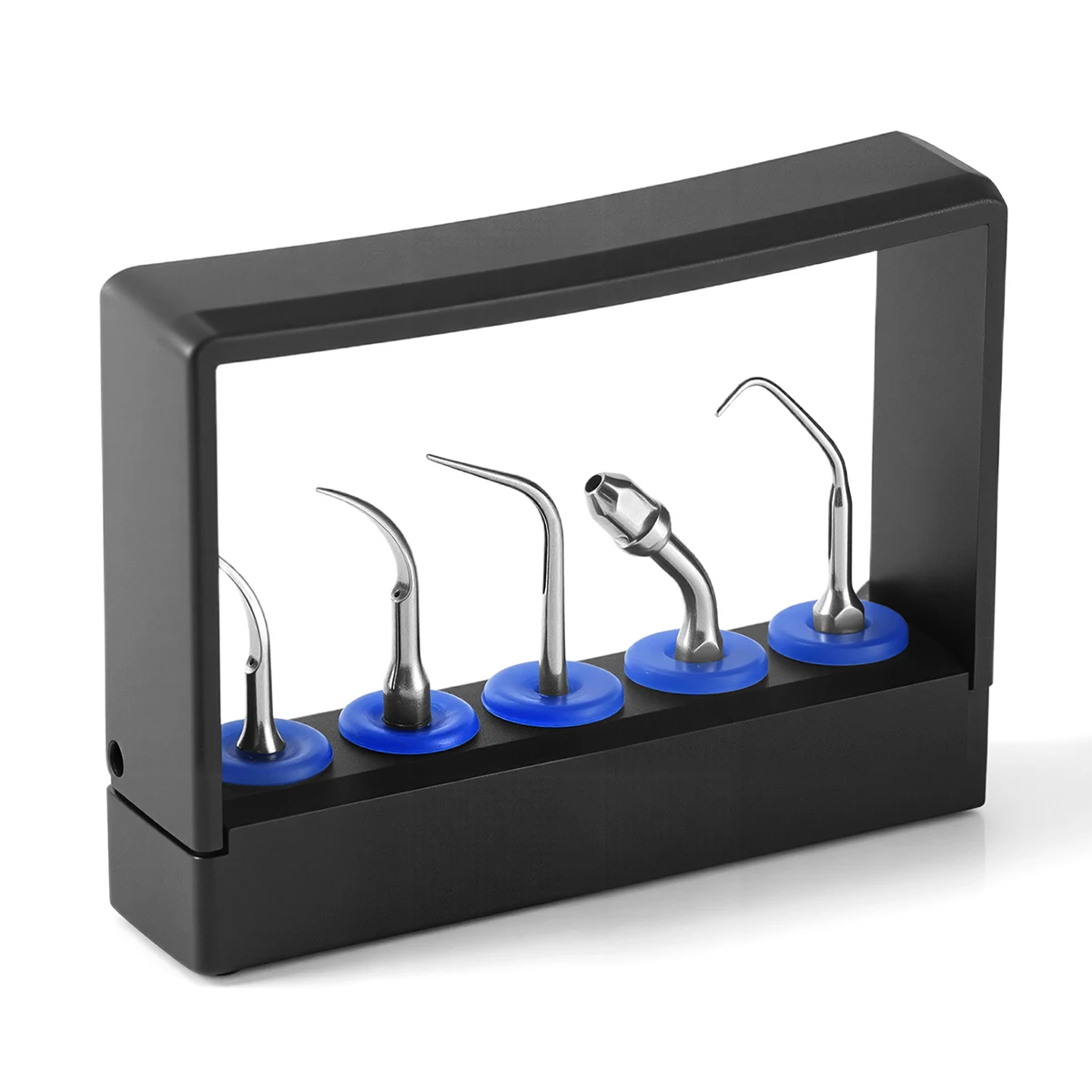AZDENT Dental Ultraschall-Scaler-Spitzenhalter, 5-Loch-Desinfektions-Aufbewahrungsbox, Zahnmedizin-Bohrer, Organizer, Koffer, autoklavierbare Werkzeuge – Detail 6
