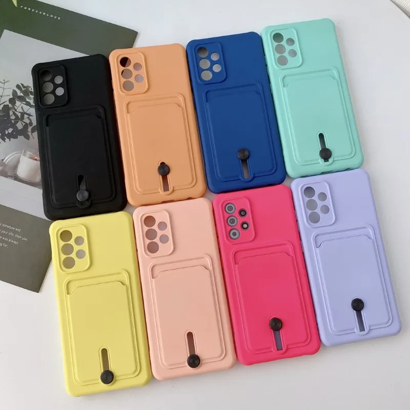 Карамельный цвет чехол для телефона Samsung Galaxy A52 A72 A51 4g A22 A32 A12 S21 Plus Ультра с